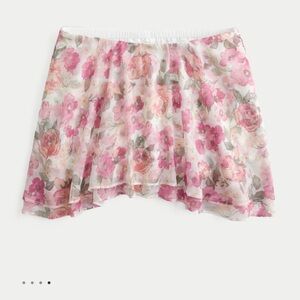 Floral Pink Skort
